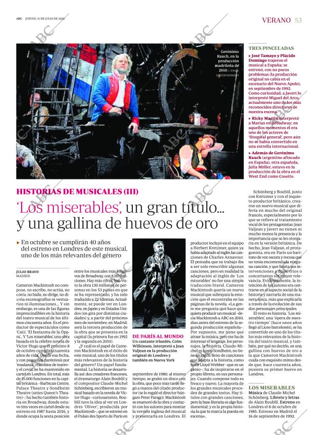 ABC MADRID 31-07-2025 página 53
