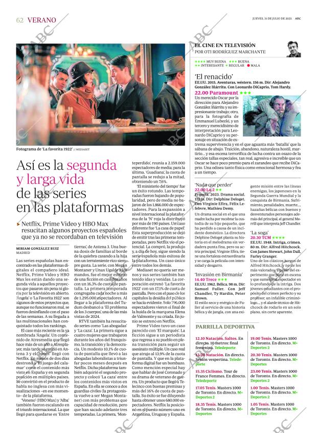 ABC MADRID 31-07-2025 página 62