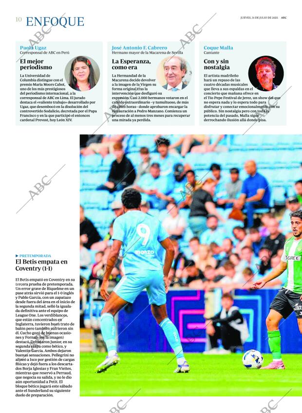 ABC SEVILLA 31-07-2025 página 10