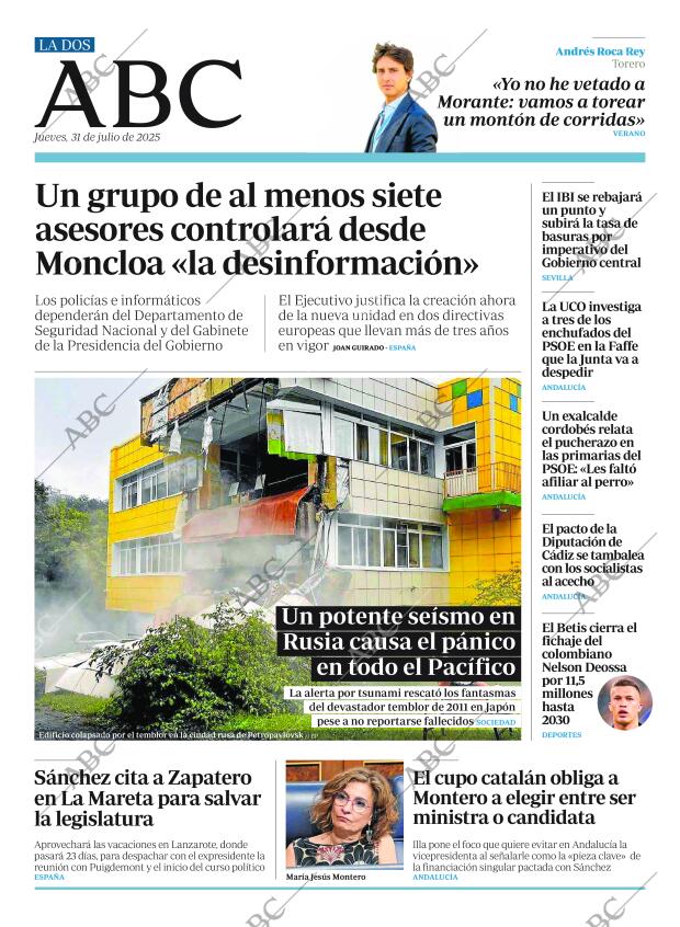 ABC SEVILLA 31-07-2025 página 2