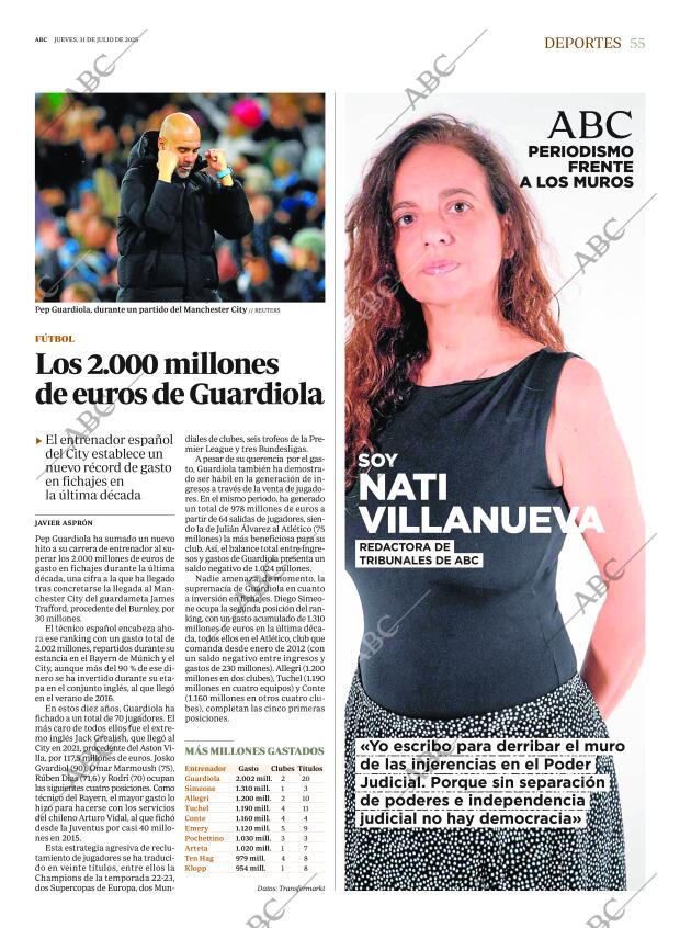 ABC SEVILLA 31-07-2025 página 55