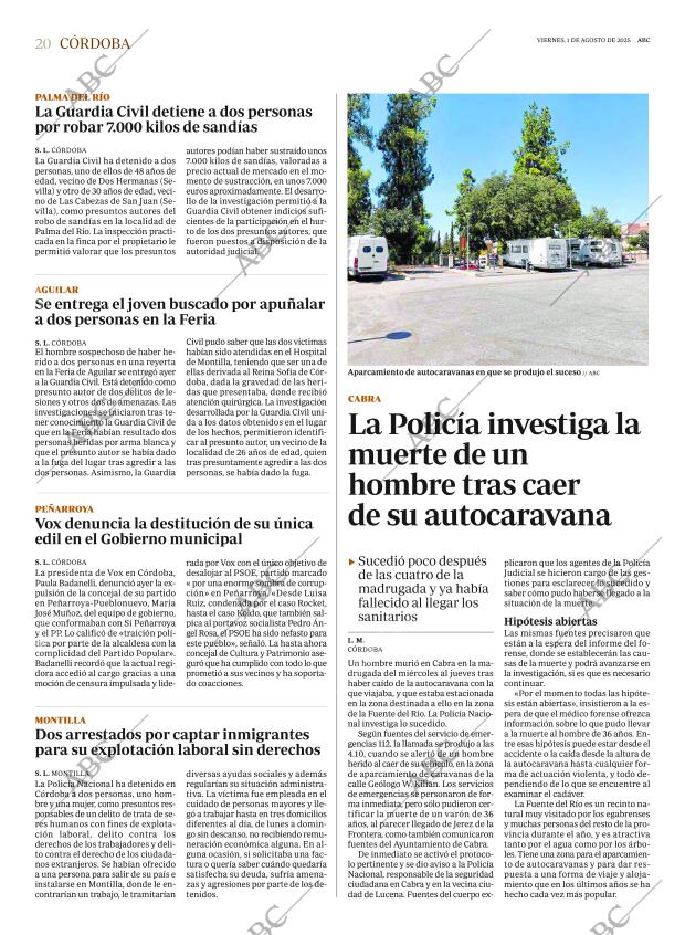 ABC CORDOBA 01-08-2025 página 20