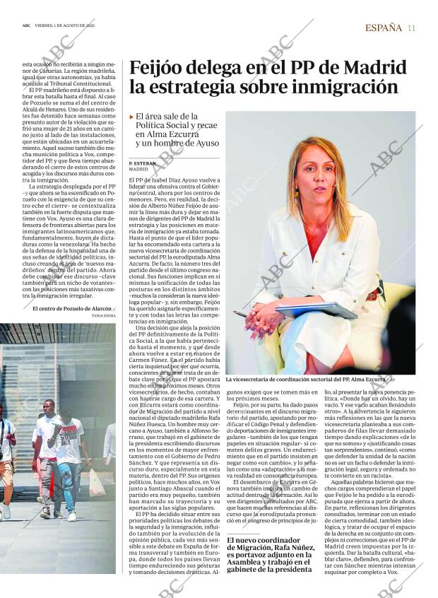 ABC MADRID 01-08-2025 página 11