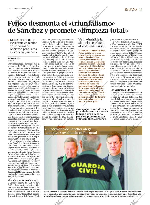 ABC MADRID 01-08-2025 página 15