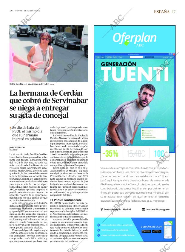 ABC MADRID 01-08-2025 página 17