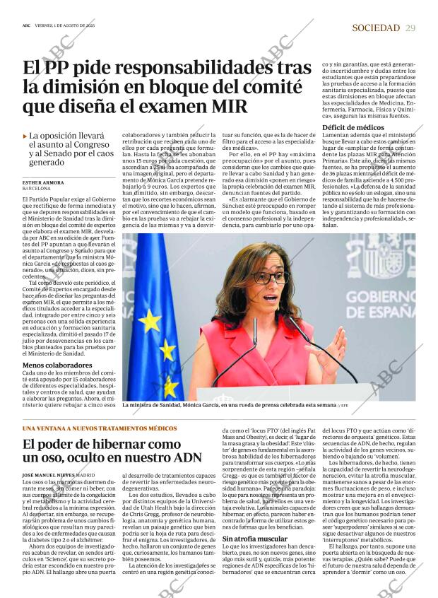 ABC MADRID 01-08-2025 página 29