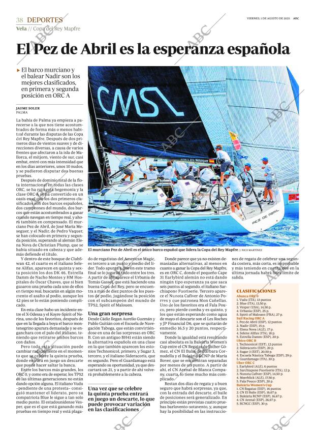 ABC MADRID 01-08-2025 página 38