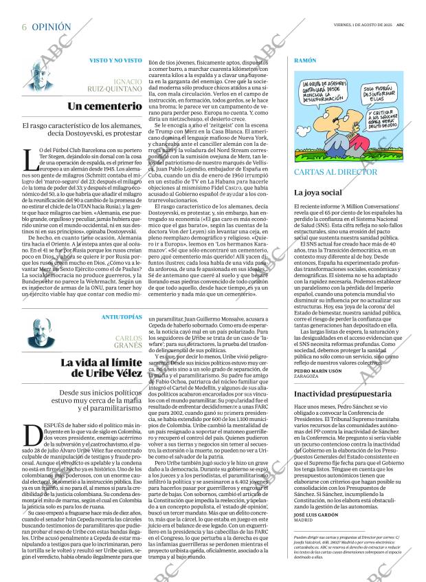 ABC MADRID 01-08-2025 página 6