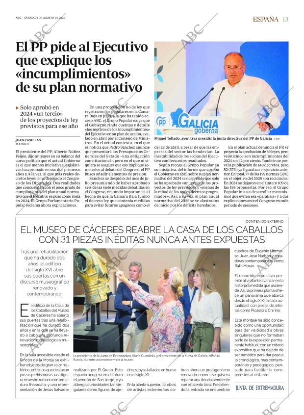 ABC MADRID 02-08-2025 página 13