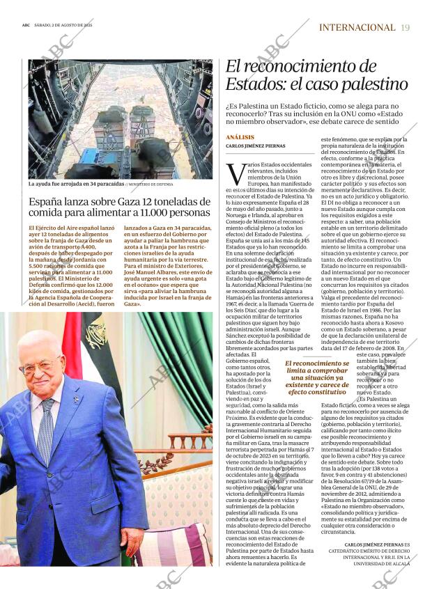 ABC MADRID 02-08-2025 página 19