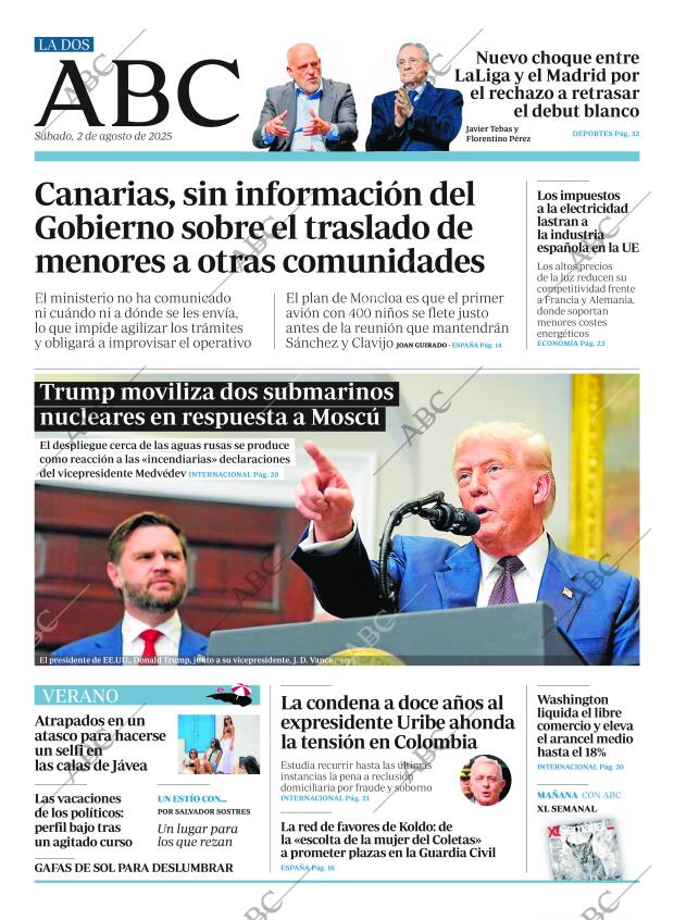 ABC MADRID 02-08-2025 página 2