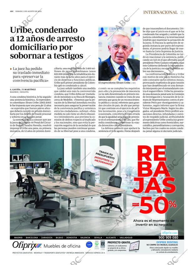 ABC MADRID 02-08-2025 página 21