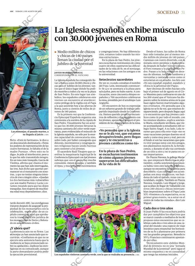 ABC MADRID 02-08-2025 página 31