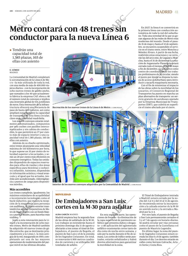 ABC MADRID 02-08-2025 página 41