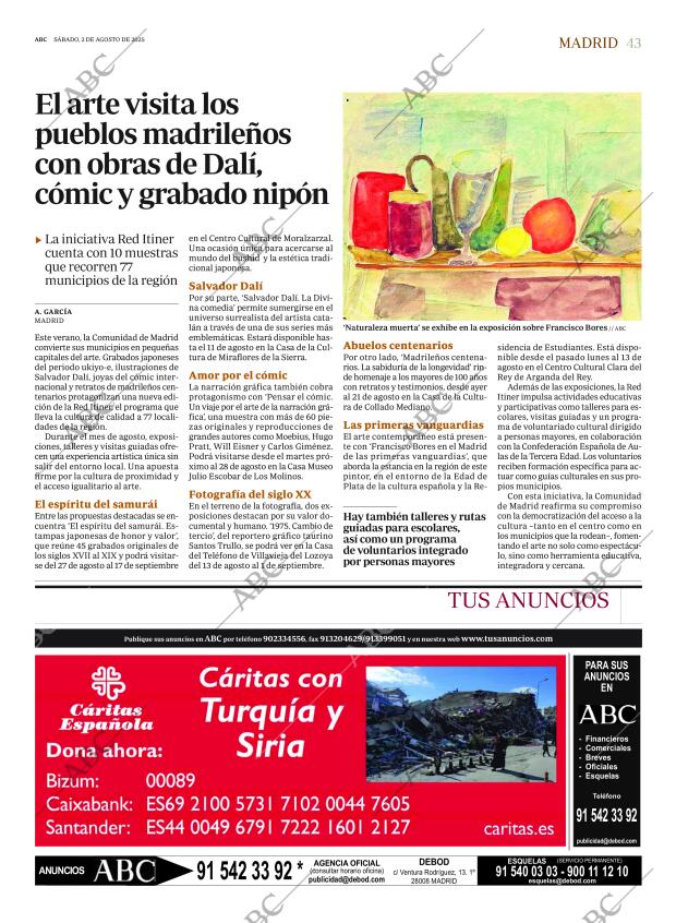 ABC MADRID 02-08-2025 página 43