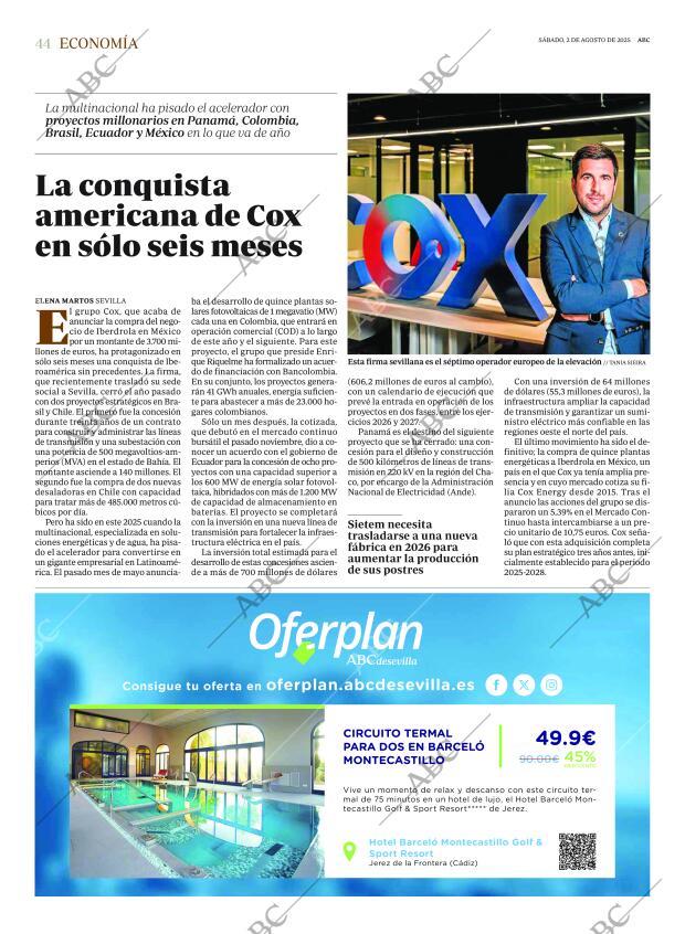 ABC SEVILLA 02-08-2025 página 44