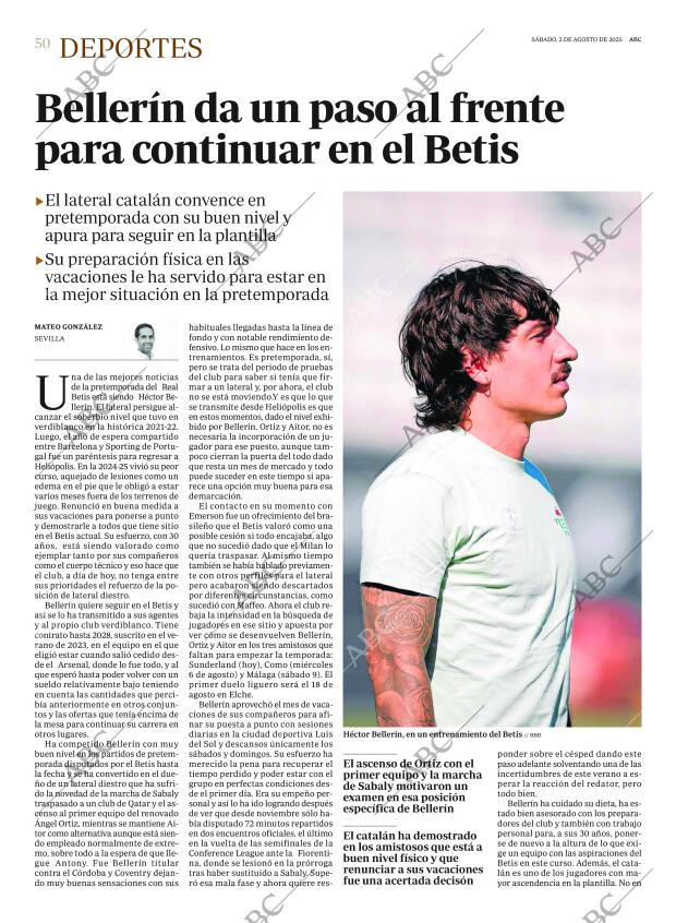 ABC SEVILLA 02-08-2025 página 50