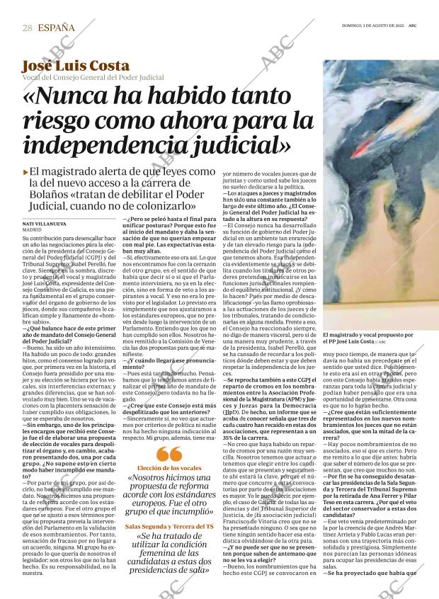ABC CORDOBA 03-08-2025 página 28
