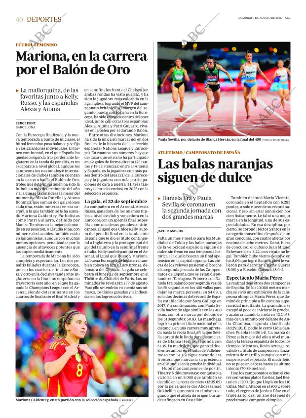 ABC MADRID 03-08-2025 página 40