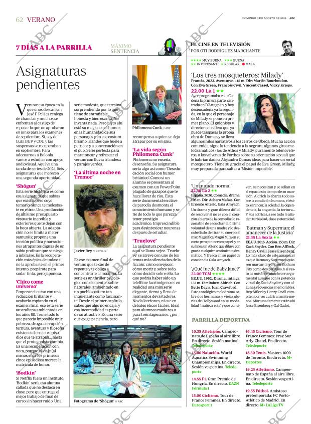 ABC MADRID 03-08-2025 página 62