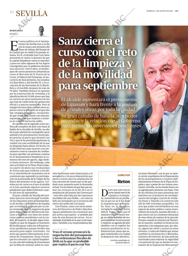 ABC SEVILLA 03-08-2025 página 10