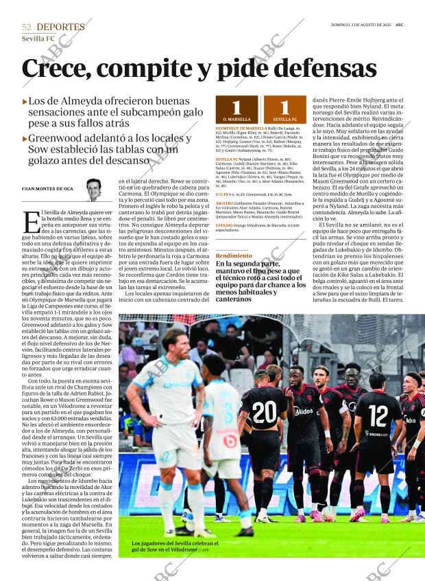 ABC SEVILLA 03-08-2025 página 52