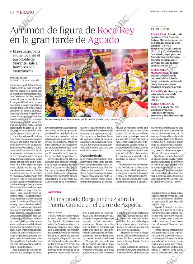 ABC SEVILLA 03-08-2025 página 64