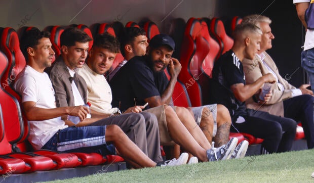 Partido amistoso entre el Sevilla y el Al Qadisiyah disputado en el Ramón...