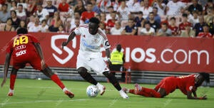 Partido amistoso entre el Sevilla y el Al Qadisiyah disputado en el Ramón...