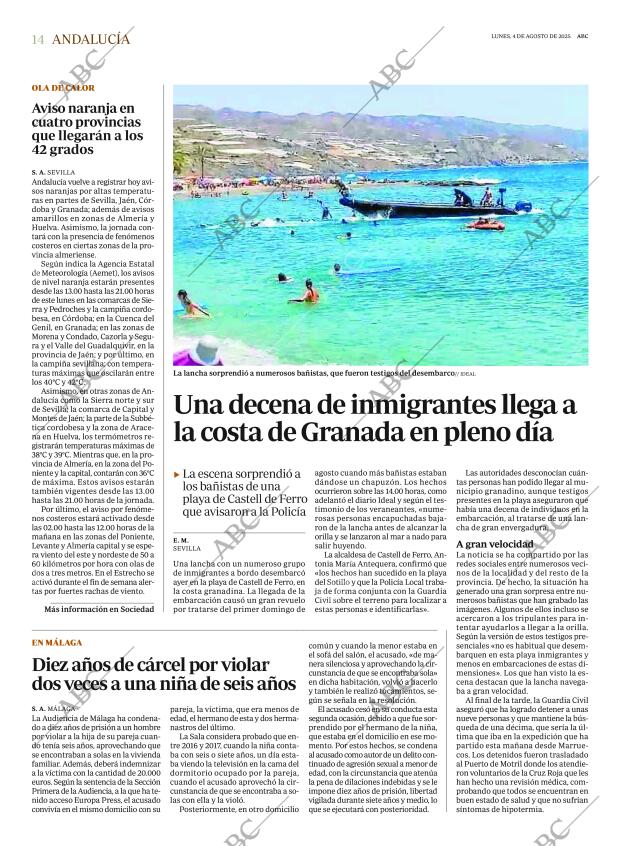 ABC CORDOBA 04-08-2025 página 14