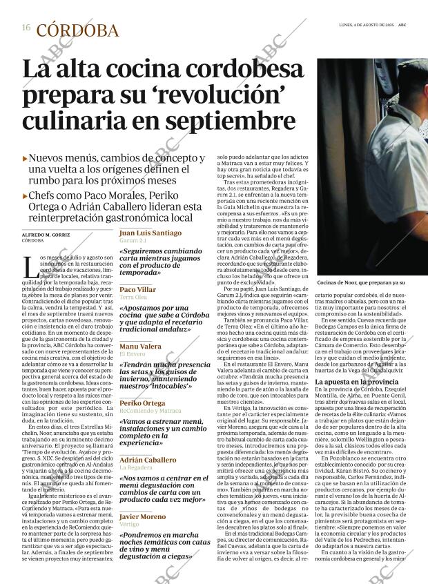 ABC CORDOBA 04-08-2025 página 16