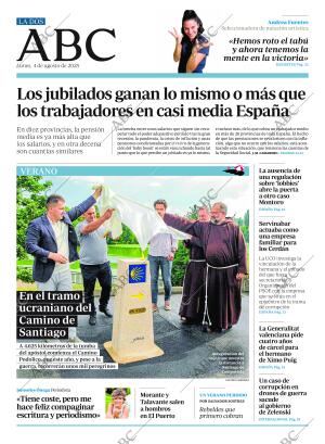 ABC MADRID 04-08-2025 página 2