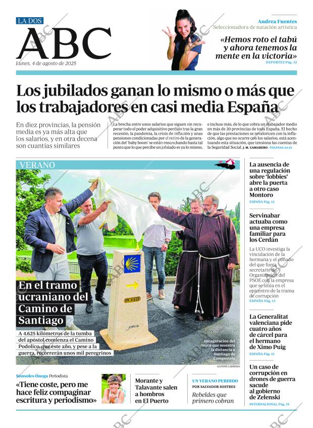 ABC MADRID 04-08-2025 página 2