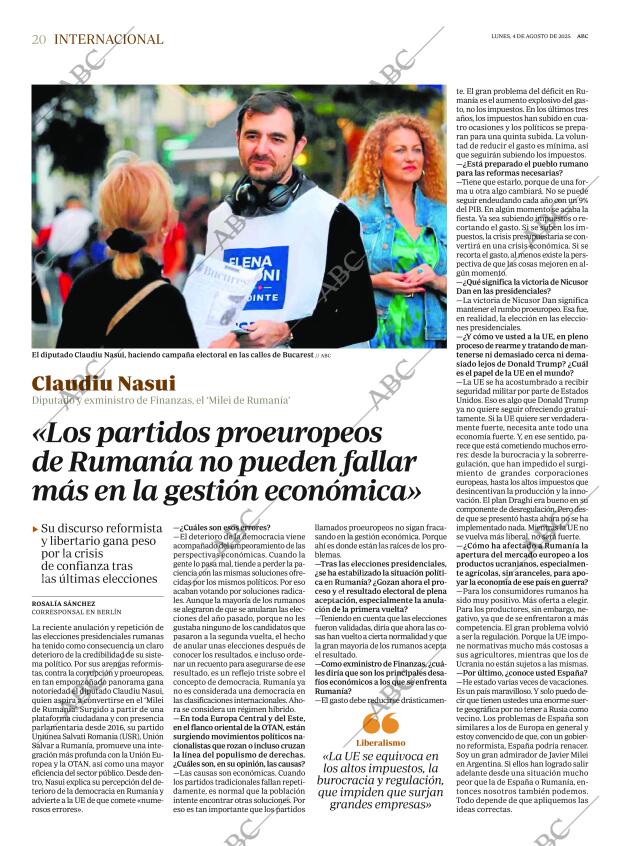 ABC MADRID 04-08-2025 página 20