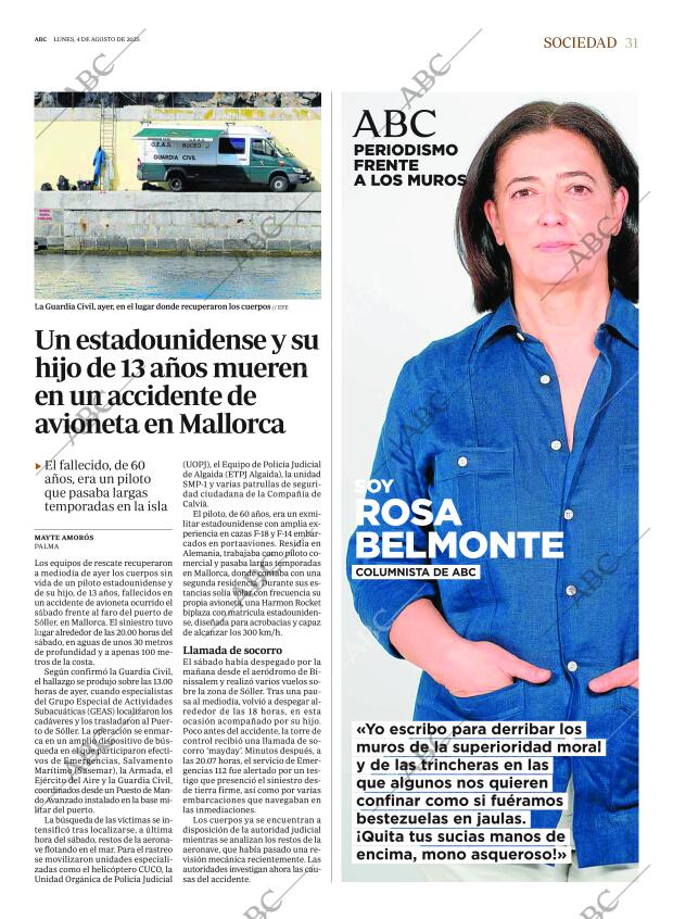 ABC MADRID 04-08-2025 página 31