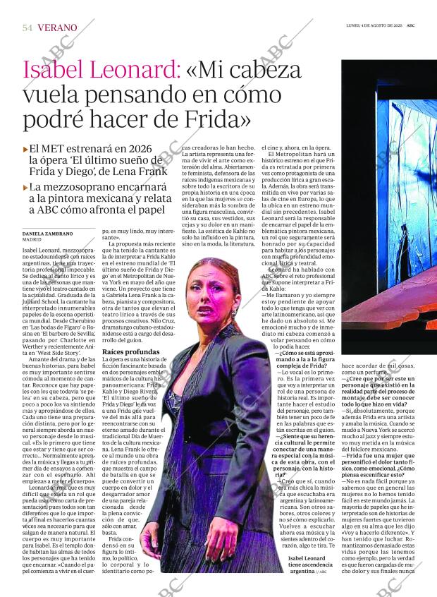 ABC MADRID 04-08-2025 página 54