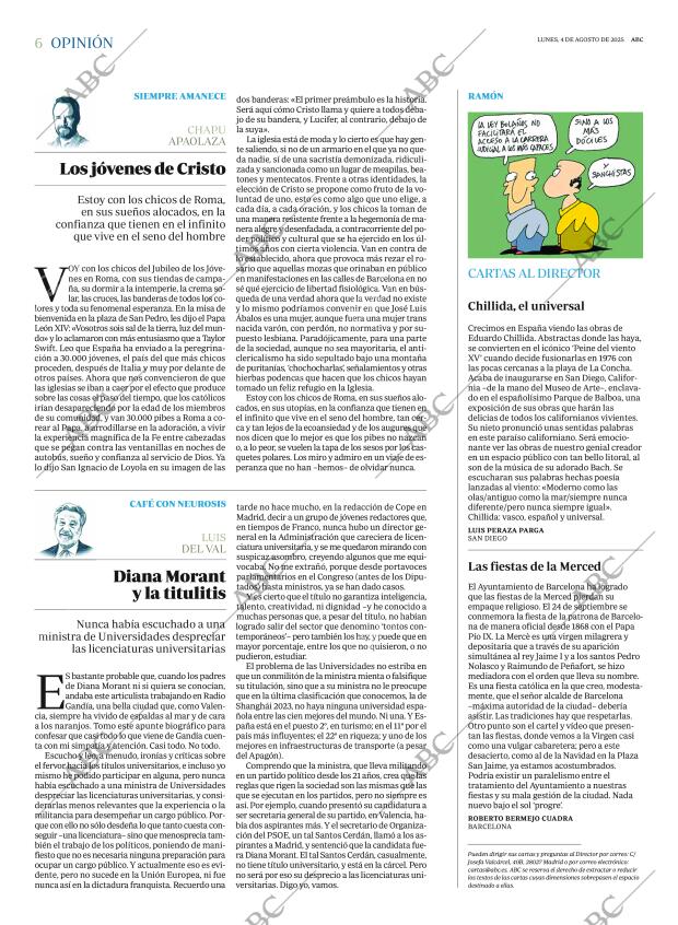 ABC MADRID 04-08-2025 página 6
