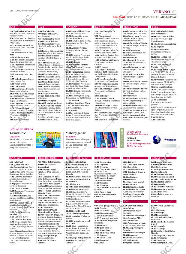 ABC MADRID 04-08-2025 página 63