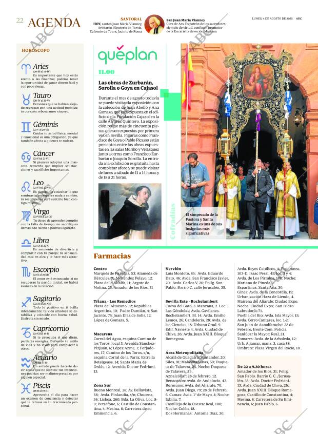 ABC SEVILLA 04-08-2025 página 22
