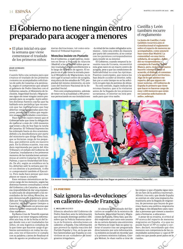 ABC MADRID 05-08-2025 página 14