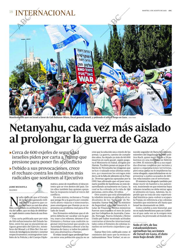 ABC MADRID 05-08-2025 página 18