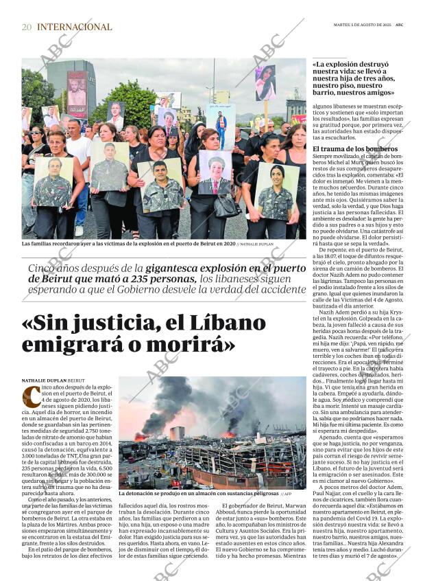 ABC MADRID 05-08-2025 página 20