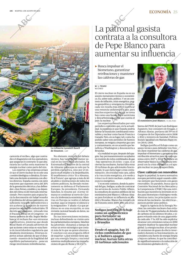 ABC MADRID 05-08-2025 página 25