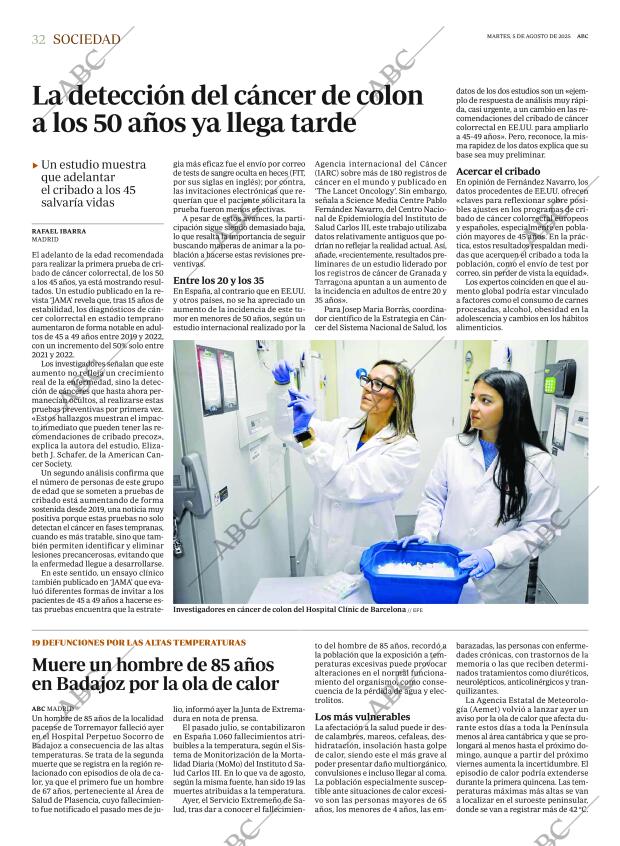 ABC MADRID 05-08-2025 página 32
