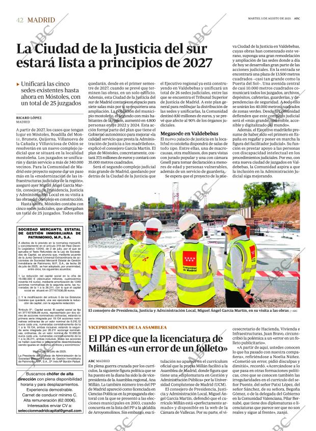 ABC MADRID 05-08-2025 página 42