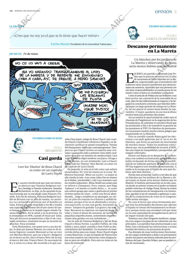 ABC MADRID 05-08-2025 página 5