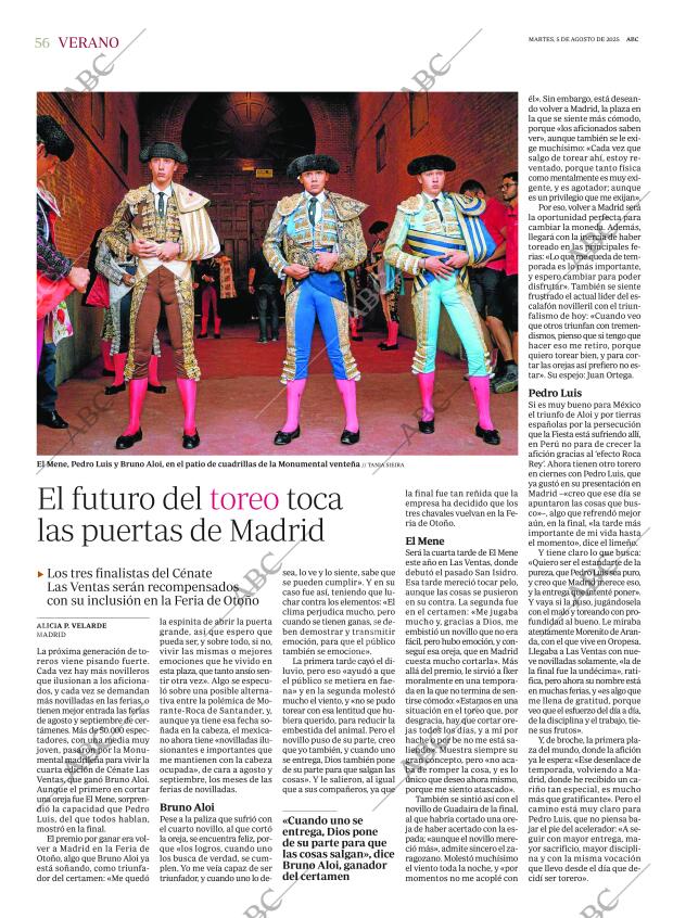 ABC MADRID 05-08-2025 página 56