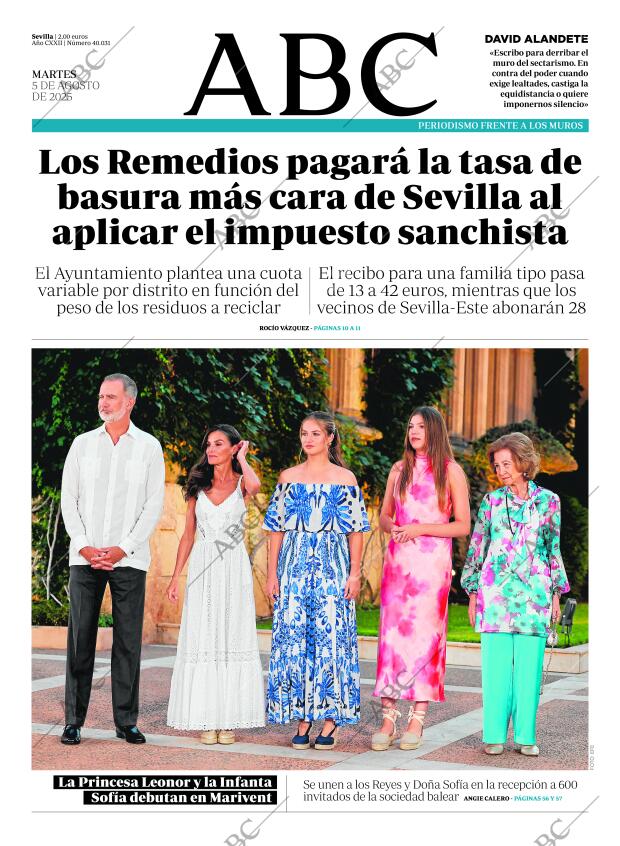 ABC SEVILLA 05-08-2025 página 1