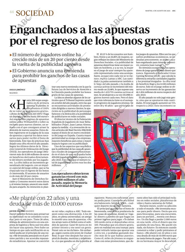 ABC SEVILLA 05-08-2025 página 44