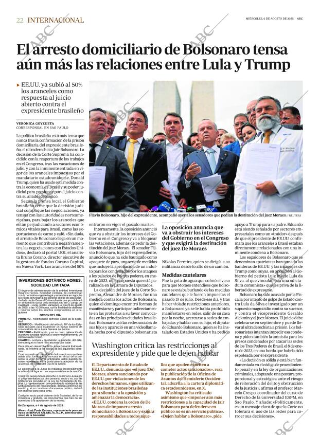 ABC MADRID 06-08-2025 página 22